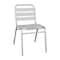Flash Furniture Commercial Silver Restaurant Stack Chair TLH-015C-GG - alternate 9